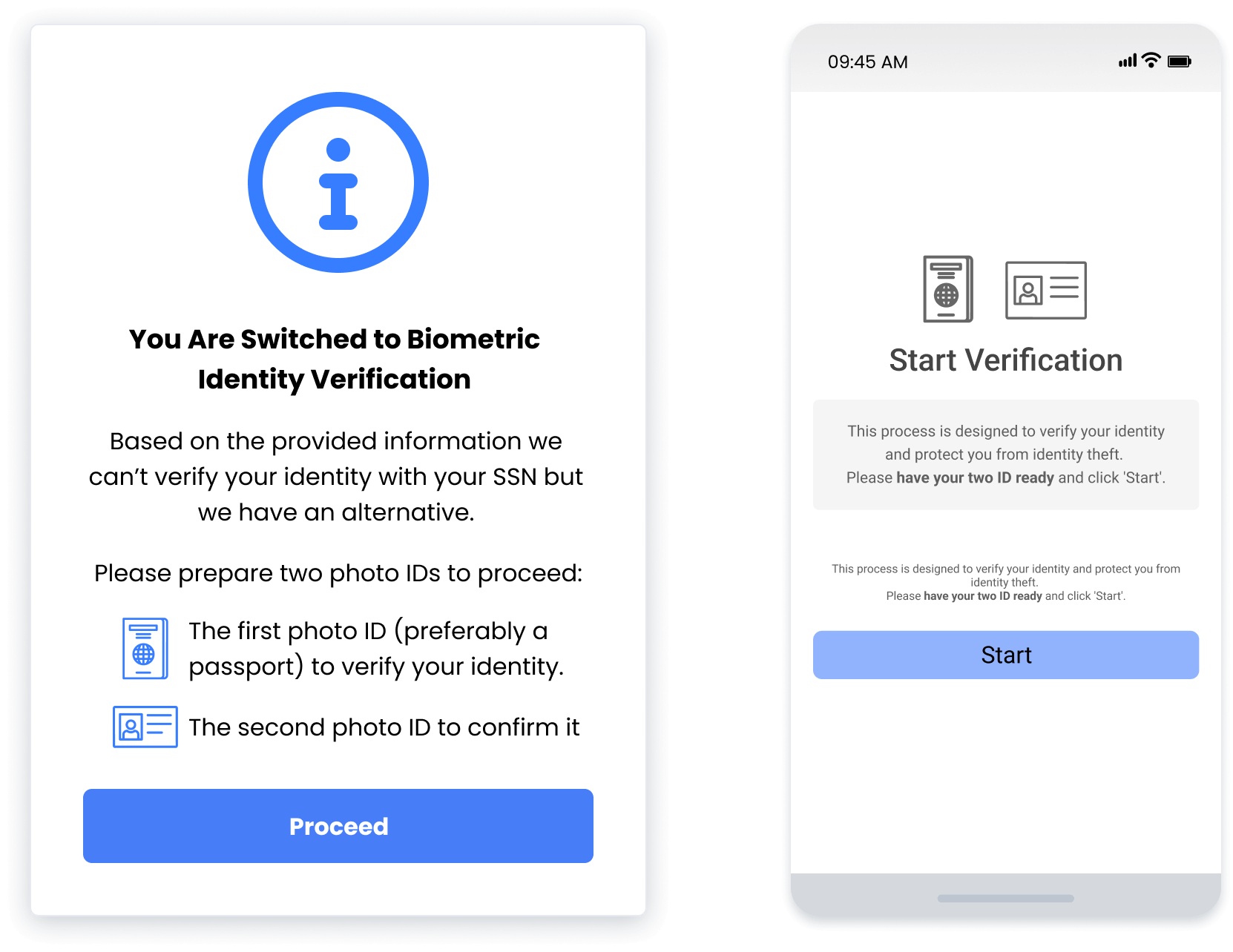 Notrexon Biometric Facial ID Check and Identity Verification