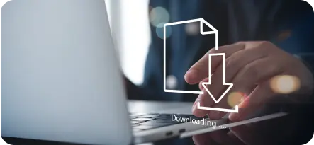 Download Notarised Documents. End of Session.